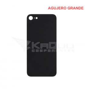 Tapa Bateria Back Cover Agujero Grande para Iphone 8 A1863 A1905 Negro