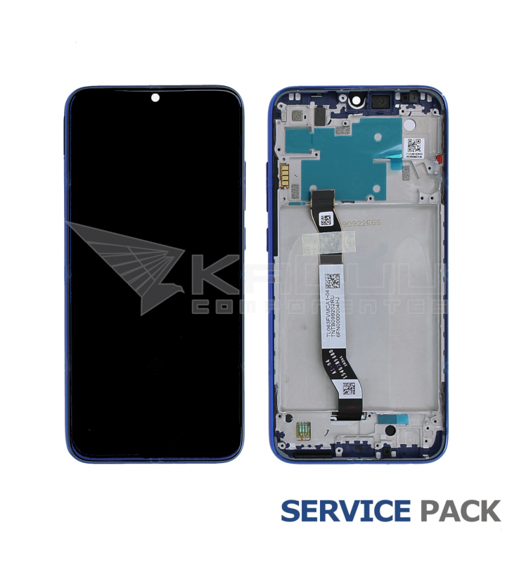Pantalla Lcd Xiaomi Redmi Note 8 M1908C3JG Marco Azul 5600030C3J00 Service Pack