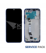 Pantalla Xiaomi Redmi Note 8 Azul con Marco Lcd M1908C3JG 5600030C3J00 Service Pack