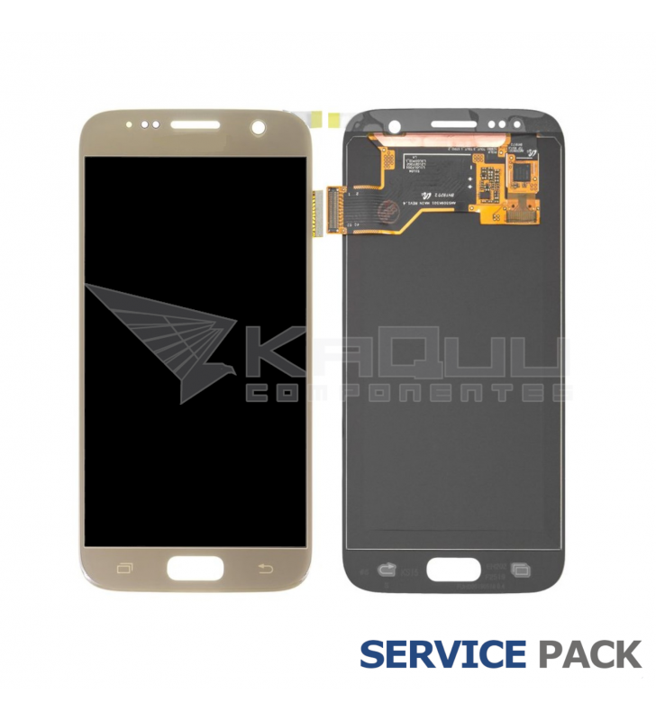 Pantalla Lcd Samsung Galaxy S7 G930F Dorado GH97-18761C Service Pack