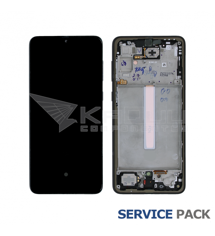 Pantalla Lcd Samsung Galaxy A33 5G A336B Marco Negro GH82-28143A Service Pack