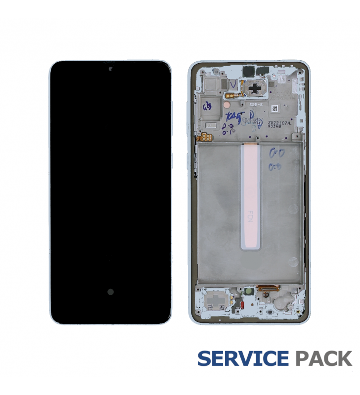Pantalla Lcd Samsung Galaxy A33 5G A336B Marco Azul GH82-28143C Service Pack
