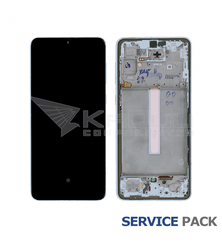 Pantalla Lcd Samsung Galaxy A33 5G A336B Marco Azul GH82-28143C Service Pack