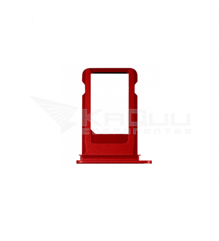 Soporte Bandeja Sim para Iphone 7 A1660 / Iphone 7 Plus A1661 Rojo Red