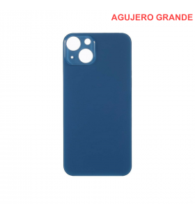 Tapa Batería Back Cover Agujero Grande para Iphone 13 A2482 Azul
