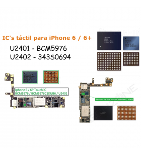 Ic Chip Touch Táctil BCM5976 343S0694 U2401 U2402 para Iphone 6 6+ Plus