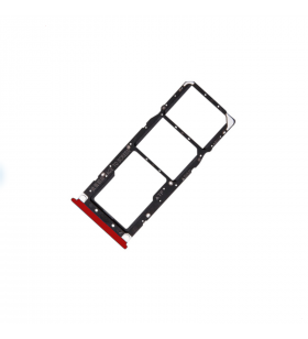 Soporte Bandeja Sim / Micro Sd para Xiaomi Mi A2 Lite / Redmi 6 Pro Color Rojo