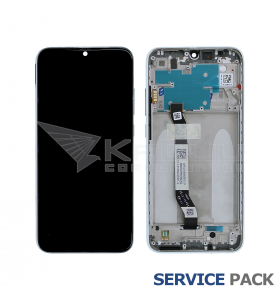 Pantalla Xiaomi Redmi Note 8 Blanco con Marco Lcd M1908C3JG 5600040C3J00 Service Pack