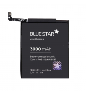 Batería Blue Star Premium De Li-ion Litio 3000MAH Carga Rápida para Xiaomi Redmi 6 / Redmi 6A Refurbished