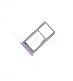 Soporte Bandeja Sim / Micro Sd para Xiaomi Redmi Note 6 Pro Rosa