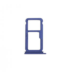 Soporte Bandeja Sim / Micro Sd para Huawei Mate 20 Lite Azul