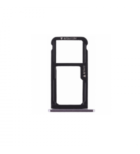Soporte Bandeja Sim / Micro Sd para Huawei Honor 7 PLK-AL10 Plata