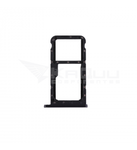 Soporte Bandeja Sim / Micro Sd para Huawei Honor 7X Negro
