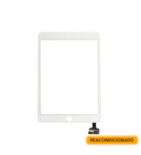 Cristal Táctil / Digitalizador para iPad Mini 3 A1599 A1600 Blanco Reacondicionado