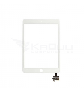 Cristal Táctil Digitalizador Sin Botón para Ipad Mini 3 A1599 A1600 Blanco White