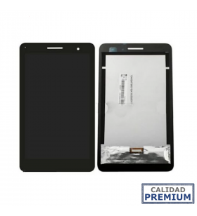 Pantalla Lcd Tactil con Marco para Huawei Mediapad T1-701U Negra Premium