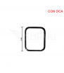 Cristal Frontal con Oca para Reparación Apple Watch Serie 4 44MM A1978